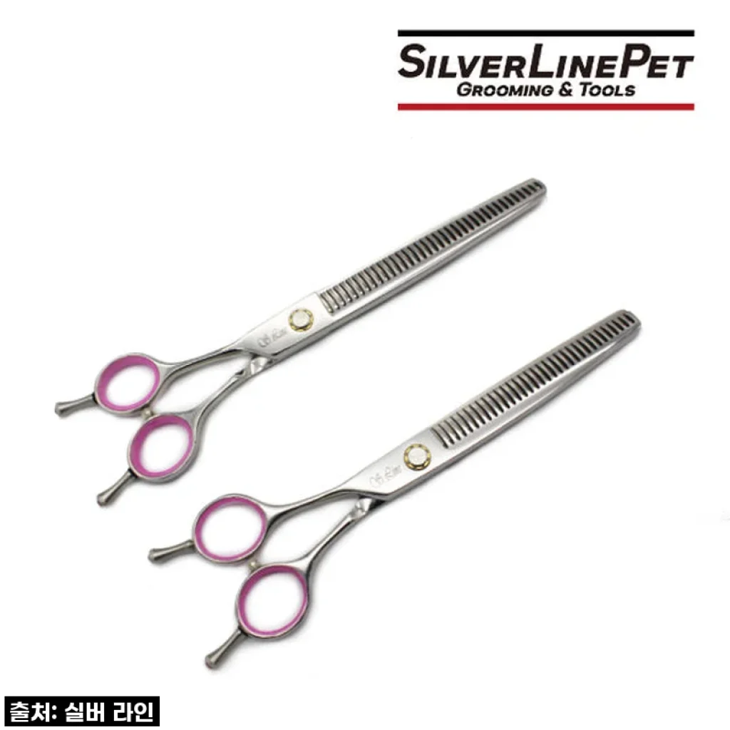 왼손 미용사의 빛줄기! 실버라인펫 LMDM 강아지 미용 요술가위, 직접 써보니?