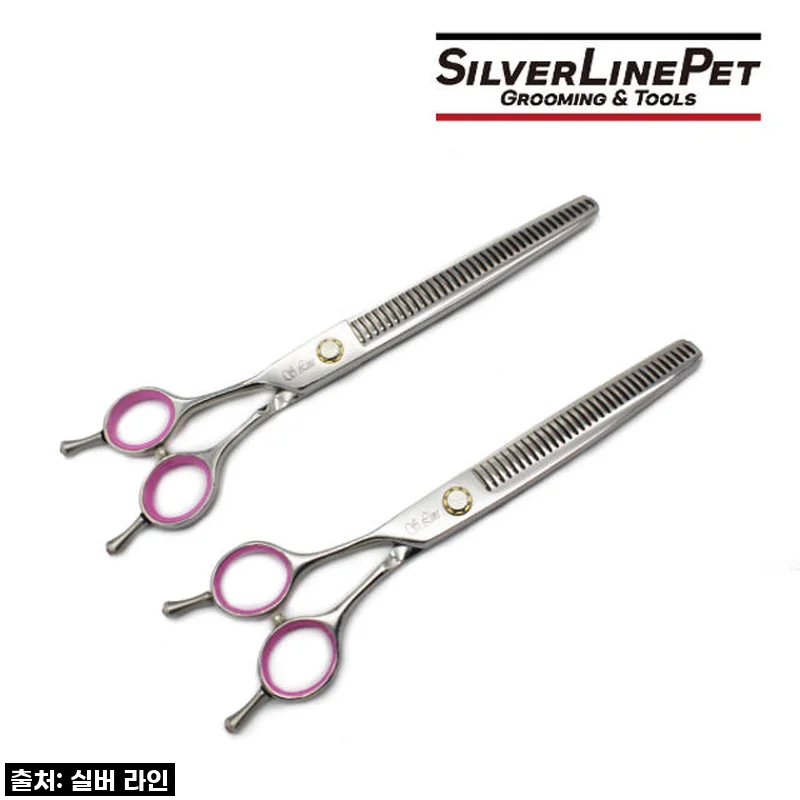 왼손 미용사의 빛줄기! 실버라인펫 LMDM 강아지 미용 요술가위, 직접 써보니?