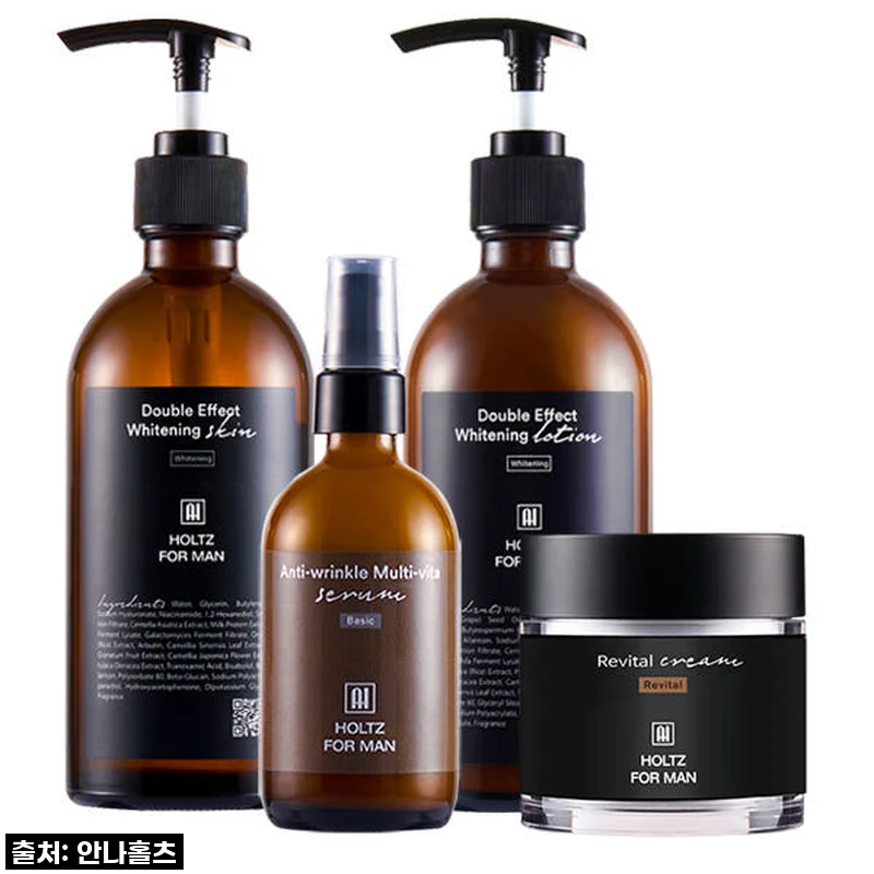 홀츠포맨 4종 세트, 40대 50대 남자 피부고민 한 번에 해결! 직접 선물하고 관찰한 솔직 후기