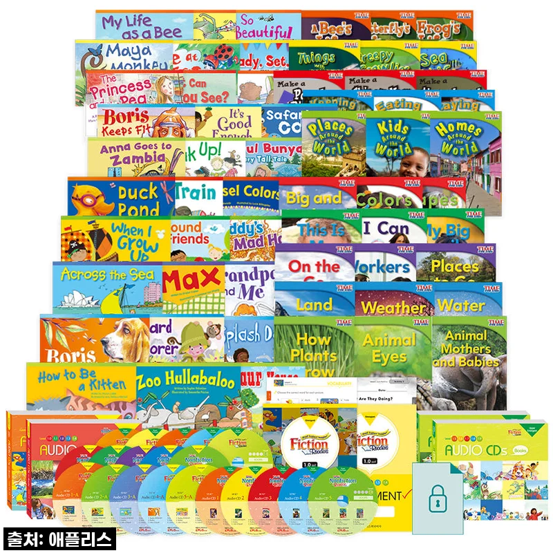 [애플리스외국어사] 픽션논픽션 리더스 Level 1 세트, 초등 영어 흥미 꽉 잡은 비결!