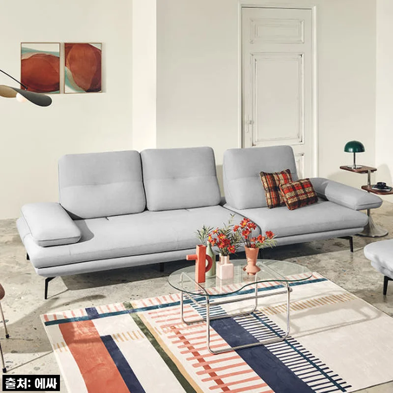 우리 집 거실의 품격! 에싸 로마노 4인 스윙 소파 (크라비츠) 직접 사용 후기