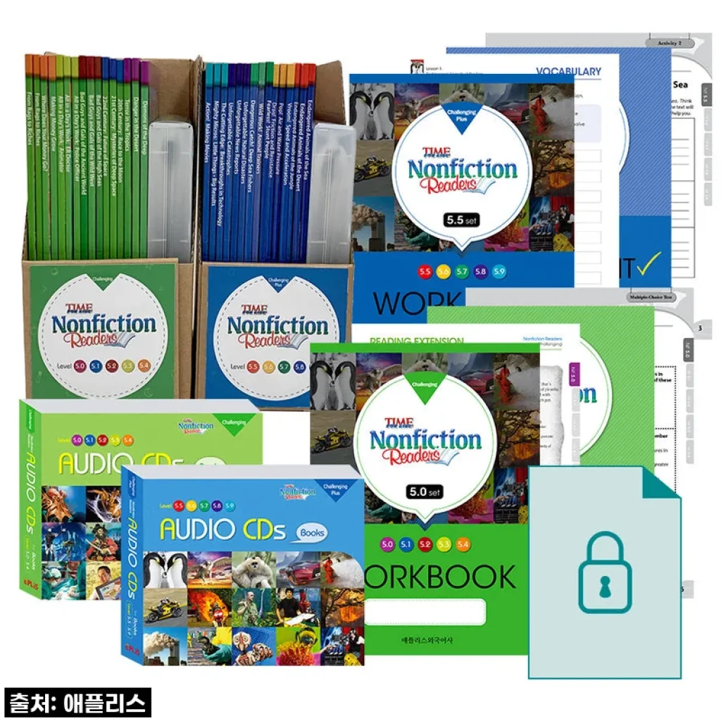 우리 아이 영어 실력, 쑥쑥 키워주는 마법! 애플리스외국어사 타임 포 키즈 논픽션 리더스 Level 5 사용 후기