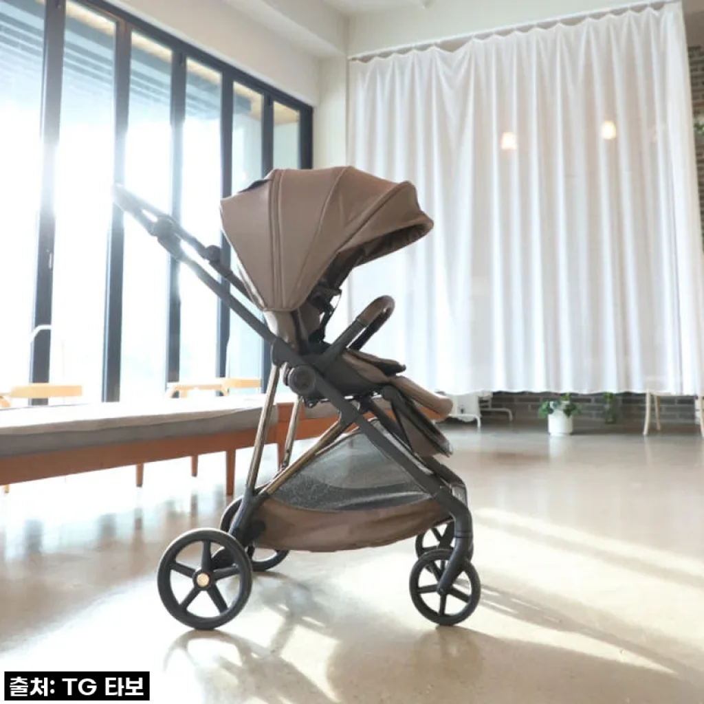 [내돈내산] 누비앤타보 TAVO 절충형 베프 유모차, 신생아부터 쭉! 가벼운 마주보기 유모차 솔직 후기!