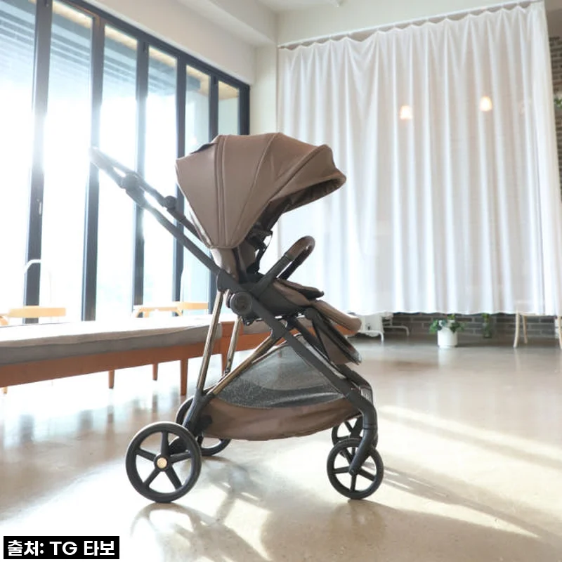 [내돈내산] 누비앤타보 TAVO 절충형 베프 유모차, 신생아부터 쭉! 가벼운 마주보기 유모차 솔직 후기!