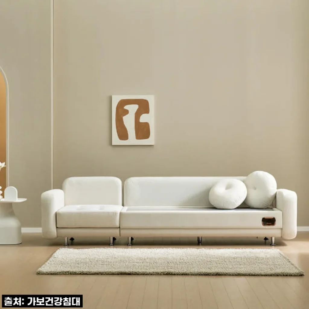 따뜻함과 세련됨을 동시에! 가보건강침대 4인용 돌소파, 우리 집 거실의 완벽한 변신 후기