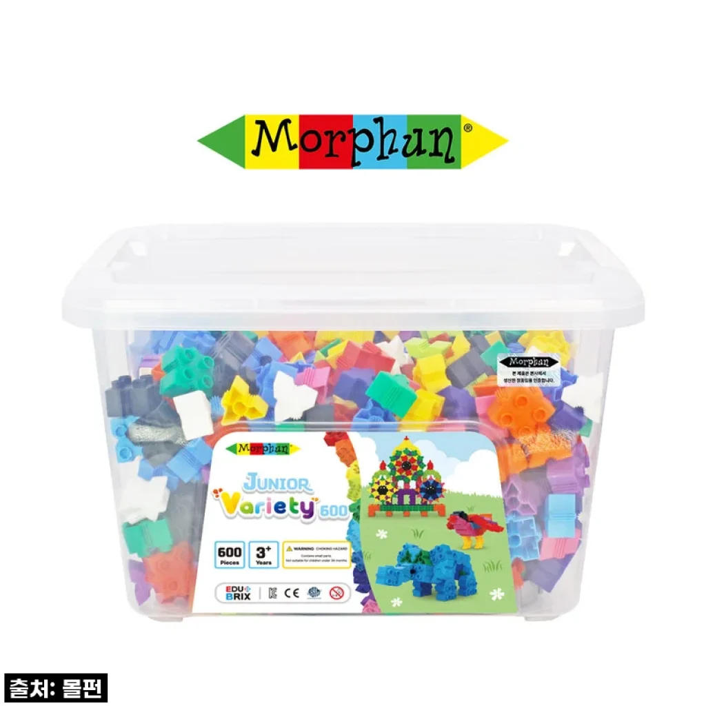몰펀 주니어 버라이어티 600 사각블록, 아이의 웃음꽃 피우는 우리 집 효자템 솔직 사용후기!