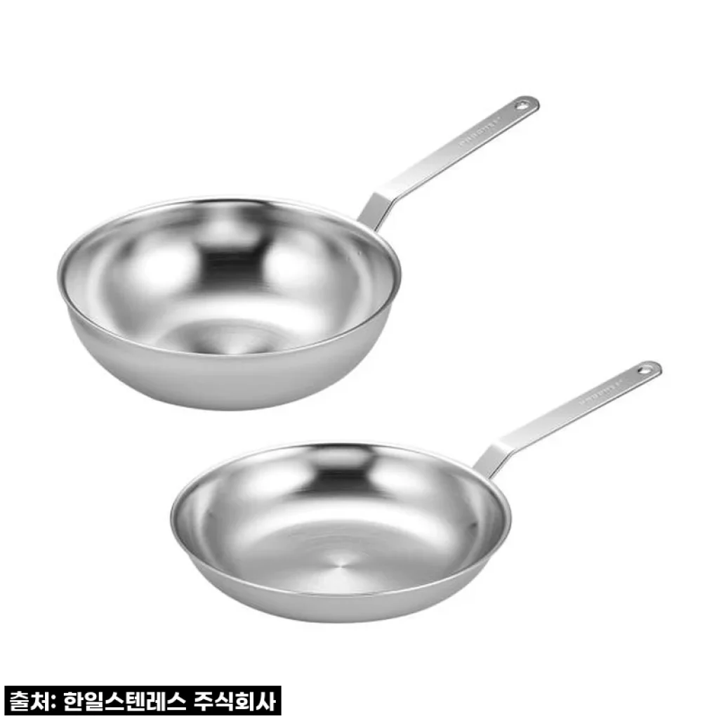 요리 초보도 반한 한일스텐레스 무연마제 통3중 IH 프로셰프 스텐팬 세트, 솔직 사용 후기!