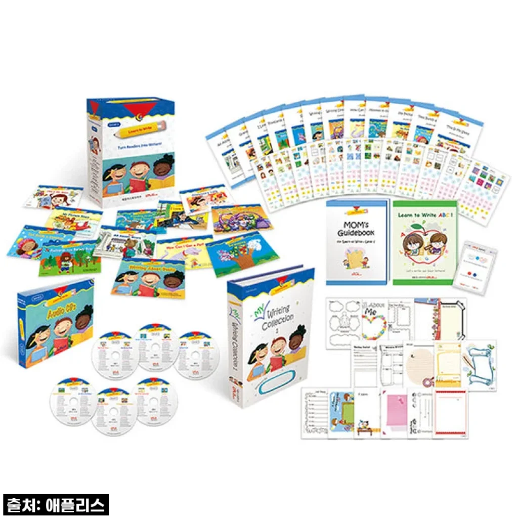 [애플리스외국어사] [Learn to Write] Level 1 세트: 우리 아이 첫 영어 쓰기, 이렇게 쉽고 재미있다고?