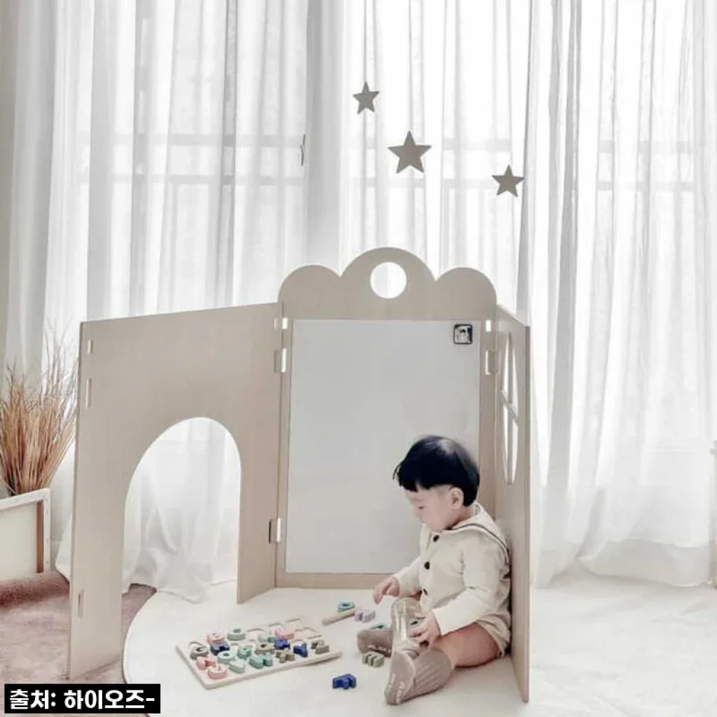 우리 아이 상상력 쑥쑥! 하이오즈 자작나무 플레이하우스 보드, 직접 써보니 이런 점이 좋았어요!