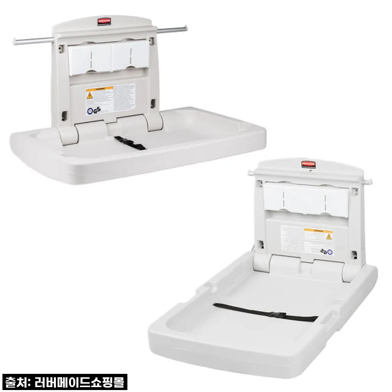 우리 아기 첫 보금자리, 러버메이드 기저귀 교환대 781888 직접 써보니 육아가 이렇게 쉬웠어요!