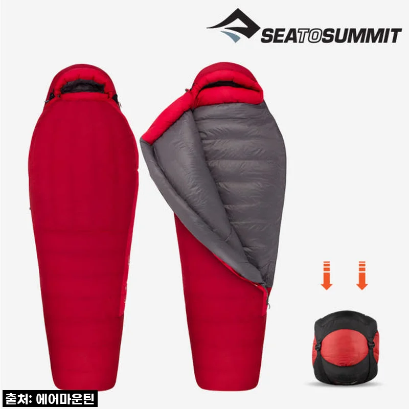 극한의 추위도 두렵지 않아! 씨투써밋 알파인 AP3 RG 구스다운 침낭 실제 사용 후기