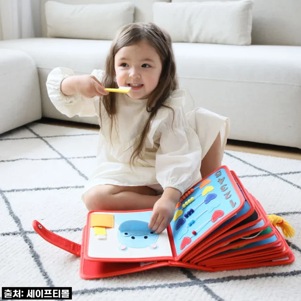 우리 아기 첫 오감놀이, 몬테소리 헝겄책 마이펀북 직접 써보니 어땠을까?