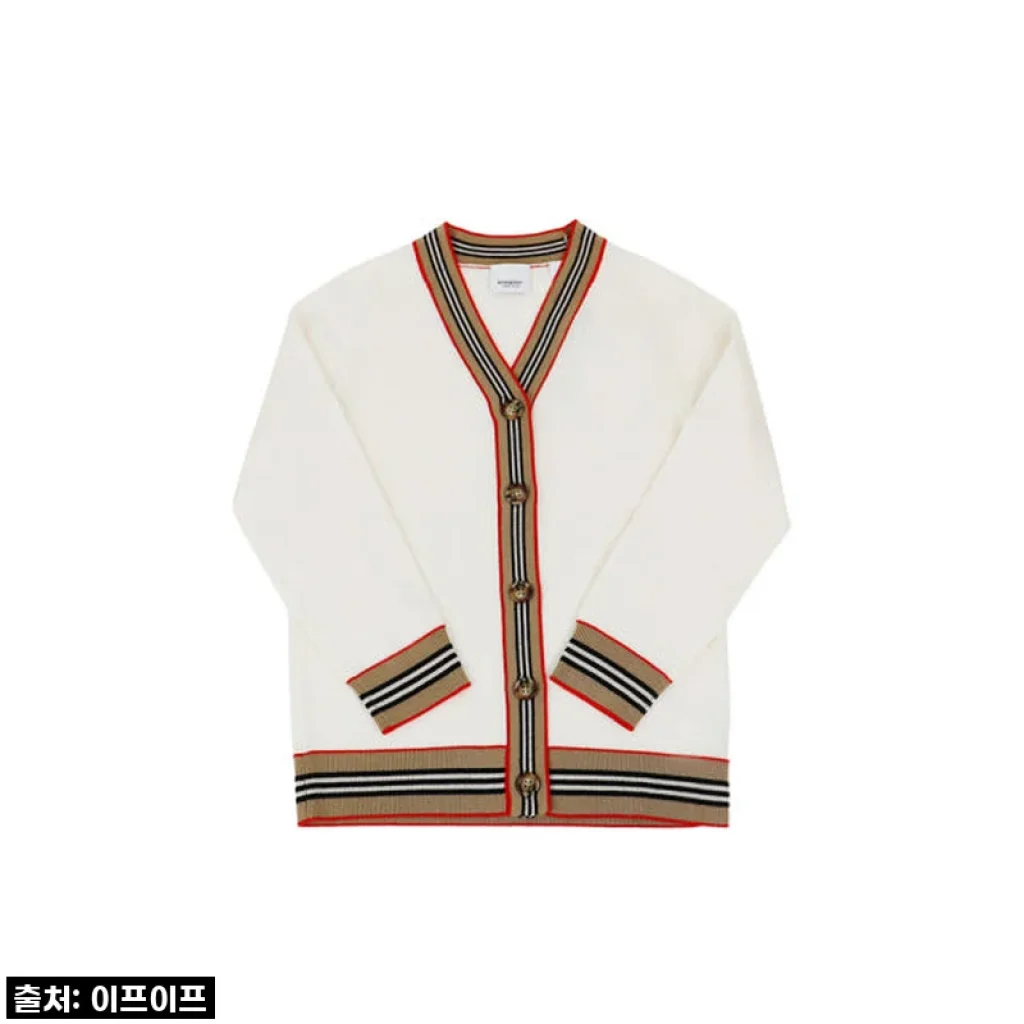 우리 아이 첫 명품 가디건? 버버리 키즈 스트라이프 울 가디건, 할인받아 현명하게!