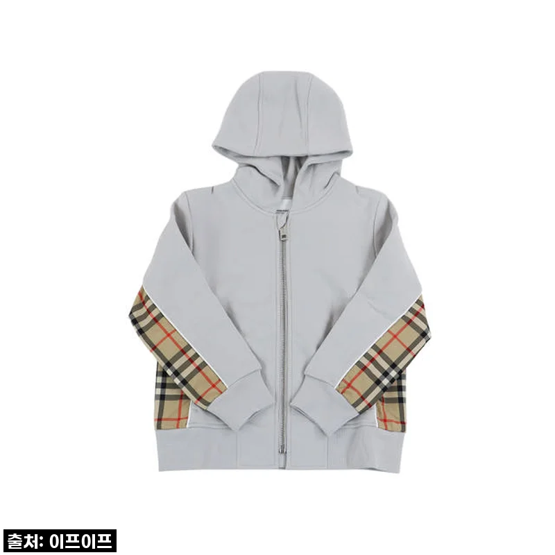 우리 아이 첫 버버리! 체크 펠파 후드 집업, 엄마 마음 제대로 훔쳤어요