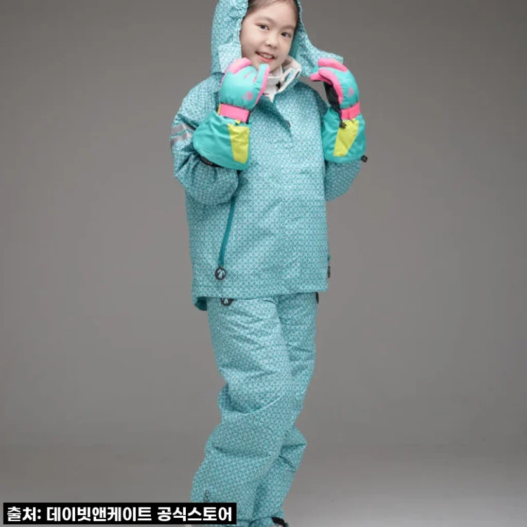 데이빗앤케이트 주니어 아동 여아 초등학생 스키복 보드복 장갑 세트 KARO 사용후기