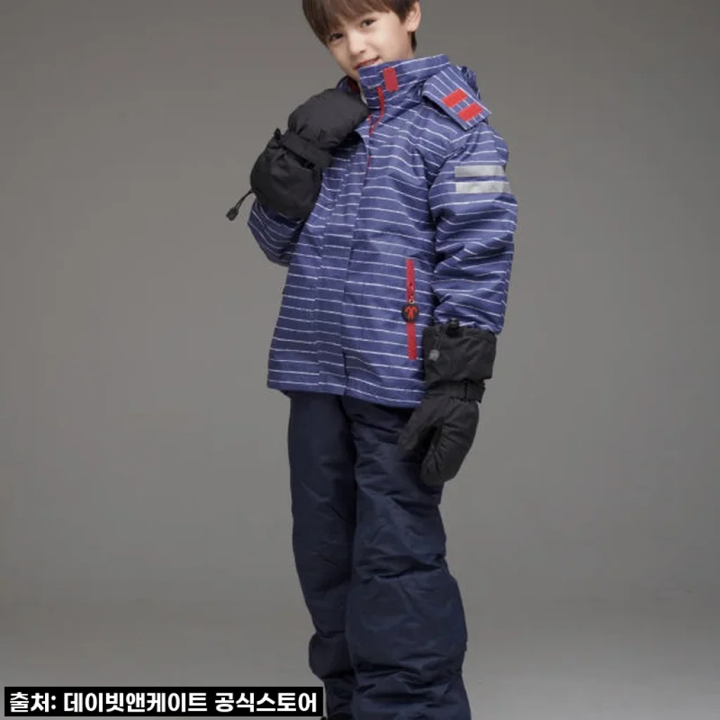 데이빗앤케이트 주니어 아동 스키복 보드복 세트 FINN NAVY 장갑세트 사용 후기