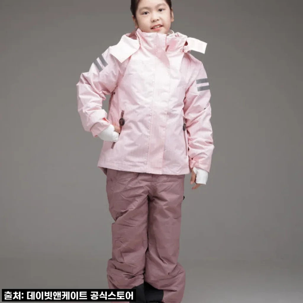 데이빗앤케이트 주니어 아동 키즈 초등학생 스키복 보드복 세트 MOLLY DARK ROSE 사용후기