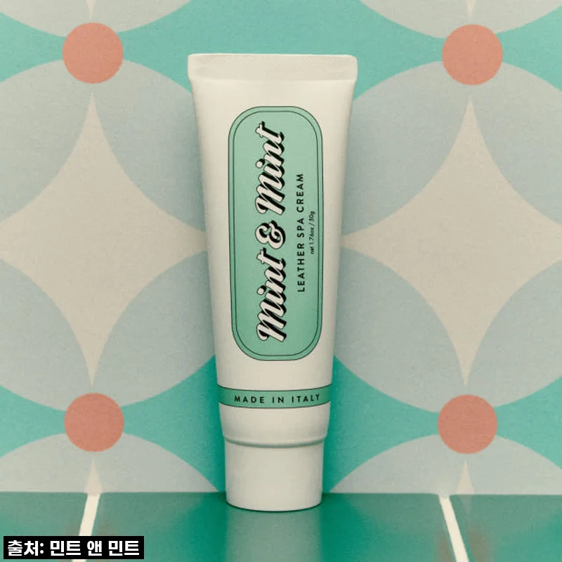 Italy 명품 가죽 클리너 보호제 크림 민트앤민트 레더스파크림 사용후기