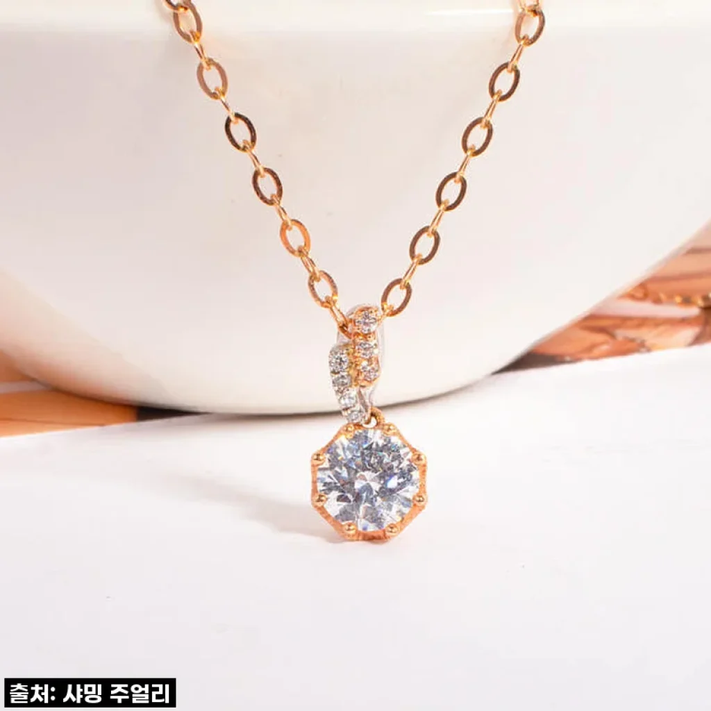 5부 다이아몬드 목걸이 천연 GIA F Si2 – 프로포즈 선물로 직접 사용해본 후기