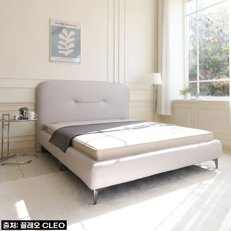 국내제작 타미 가죽 방수 옥돌 황토볼 흙침대 라지킹 LK CL494 사용후기