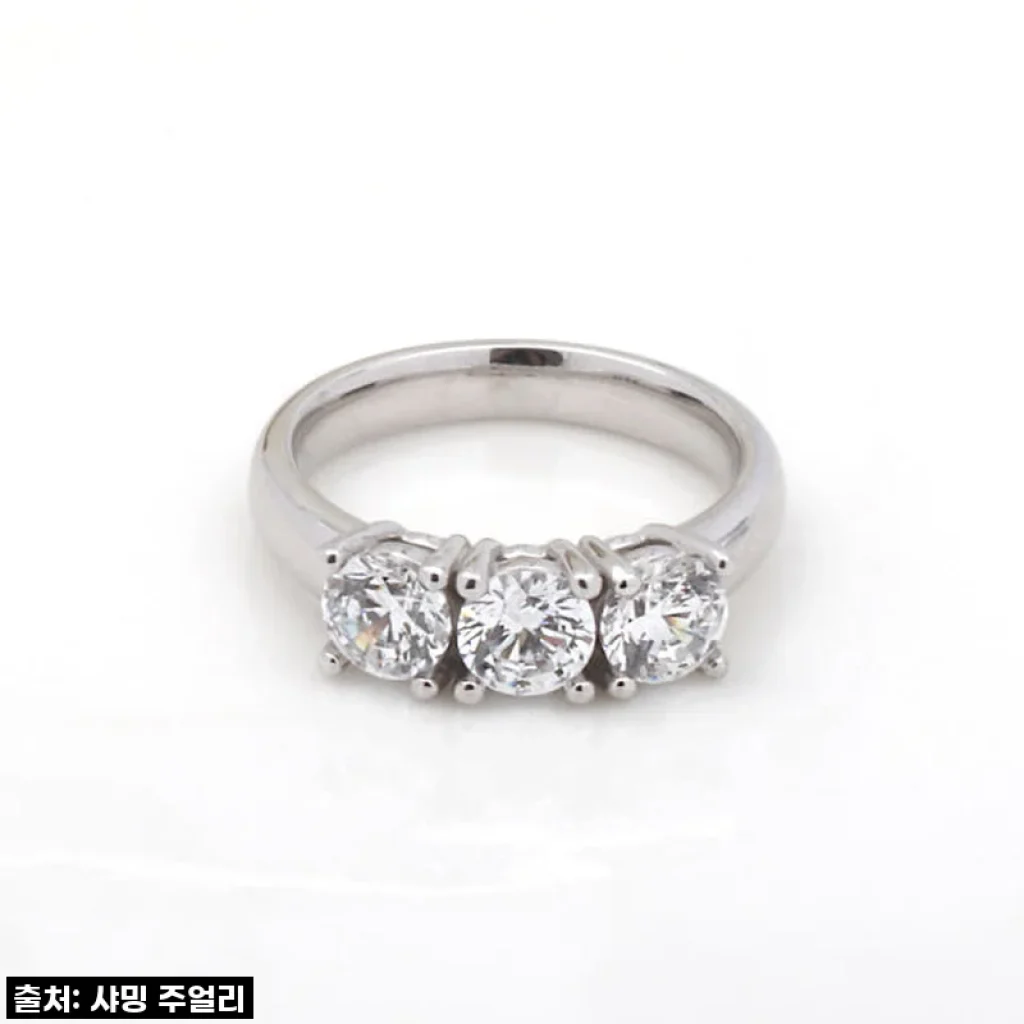 5부 1.5캐럿 다이아 반지 IGI GIA 랩 프로포즈 결혼 기념일 쓰리 스톤 웨딩 링 사용후기