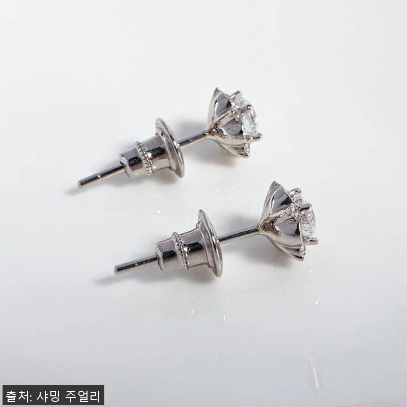 3부 다이아 연꽃 귀걸이 천연 우신 관련 이미지 1