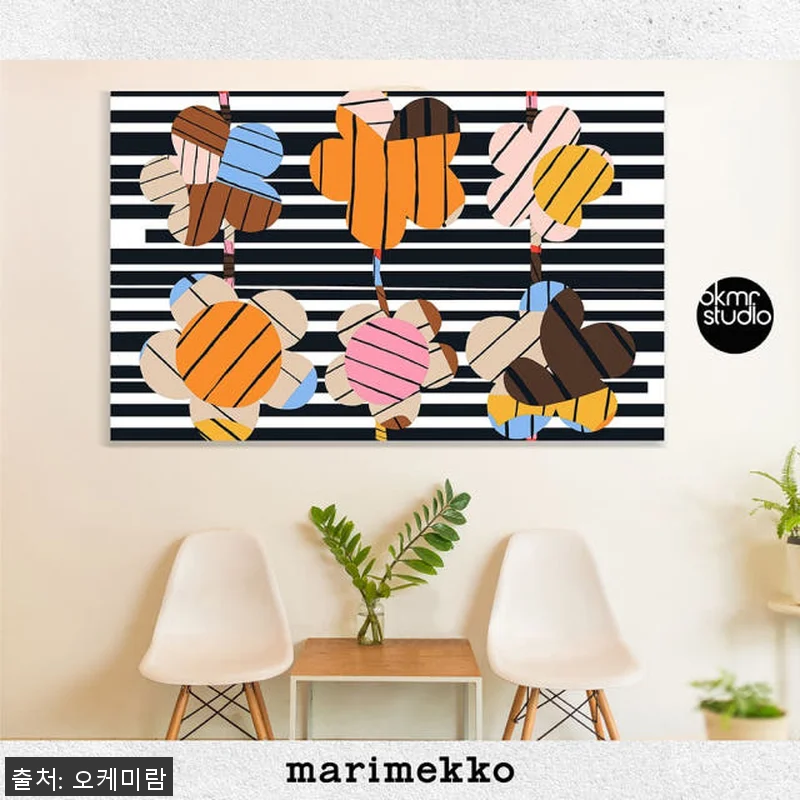마리메꼬 썸머 캔버스 대형 거실 인테 관련 이미지 1
