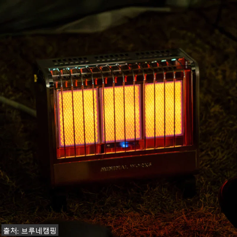 미니멀웍스 캠핑 가스 난로 열기 히터 관련 이미지 1