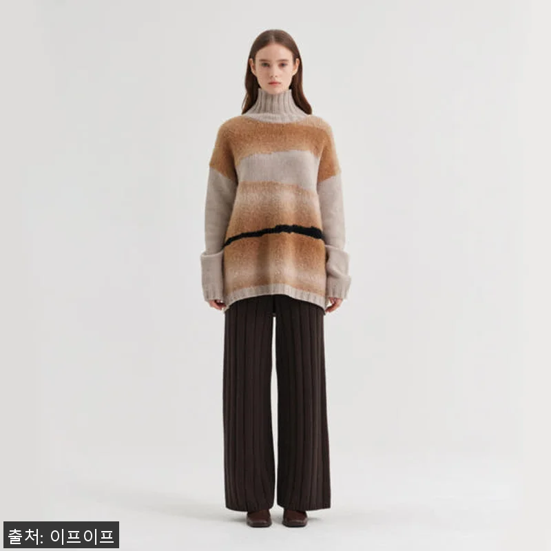 크램38 안셀모 브라운 와이드 골지 관련 이미지 1