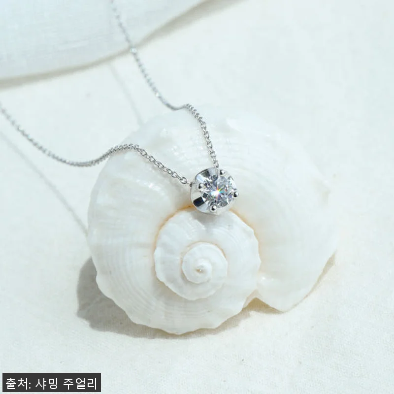 5부 목걸이 천연 다이아 우신 GIA 관련 이미지 1