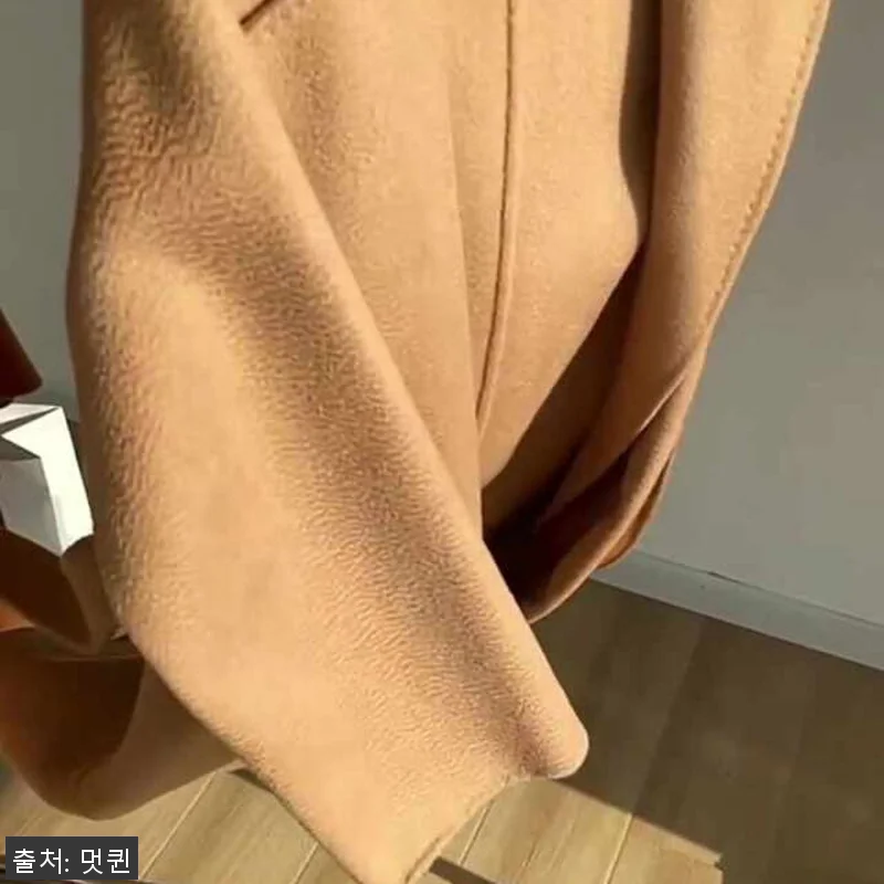 멋퀸 산양모 캐시미어100 코트 지블 관련 이미지 1