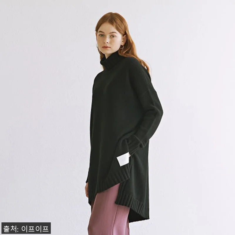 크램38 지론 블랙 넥워머 니트 사용 관련 이미지 1