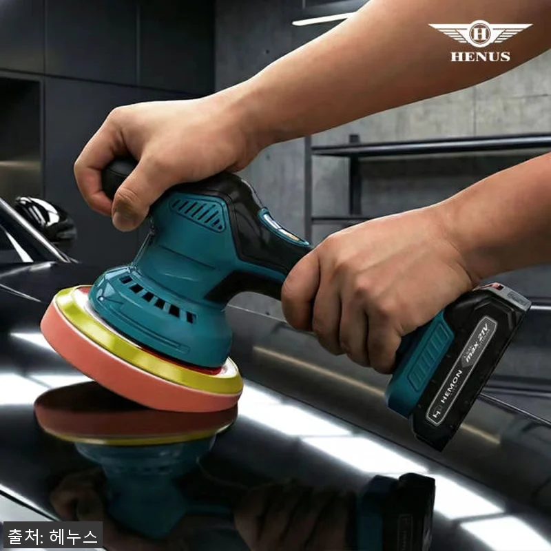 헤누스 21V 무선 광택기 폴리싱 사 관련 이미지 1