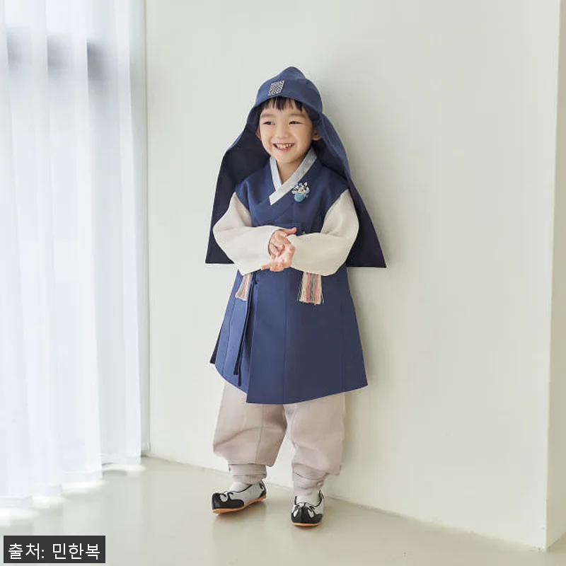 민한복 한별 프리미엄 남아 도령 한복 관련 이미지 1