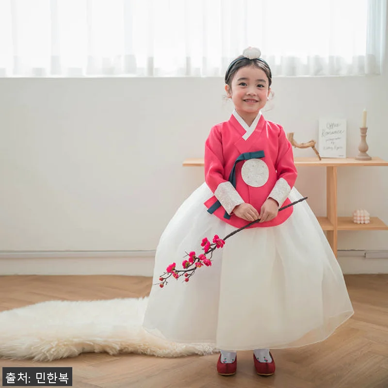 민한복 하양송이 프리미엄 한복 사용후 관련 이미지 1