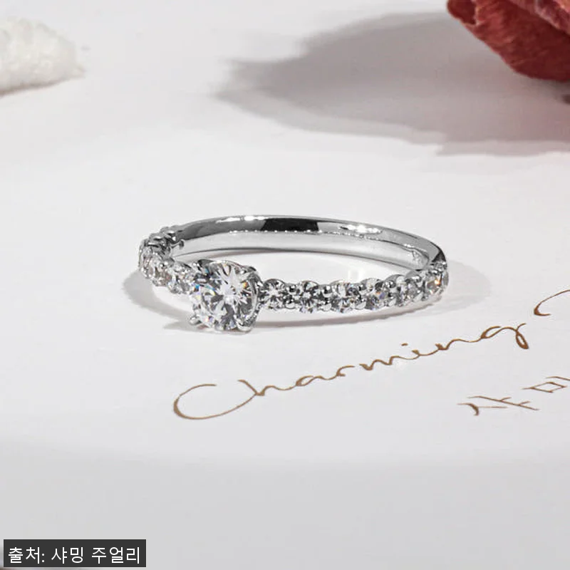 3부 5부 다이아 반지 천연 GIA 관련 이미지 1