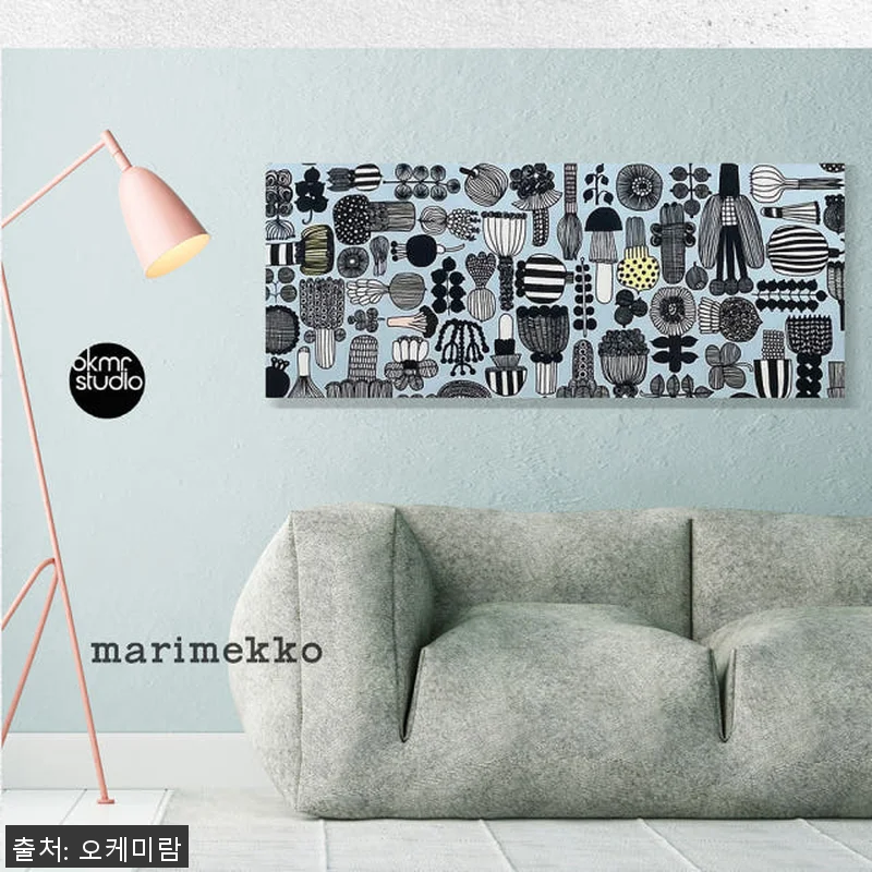 마리메꼬 피크닉 블루 캔버스 대형 거 관련 이미지 2