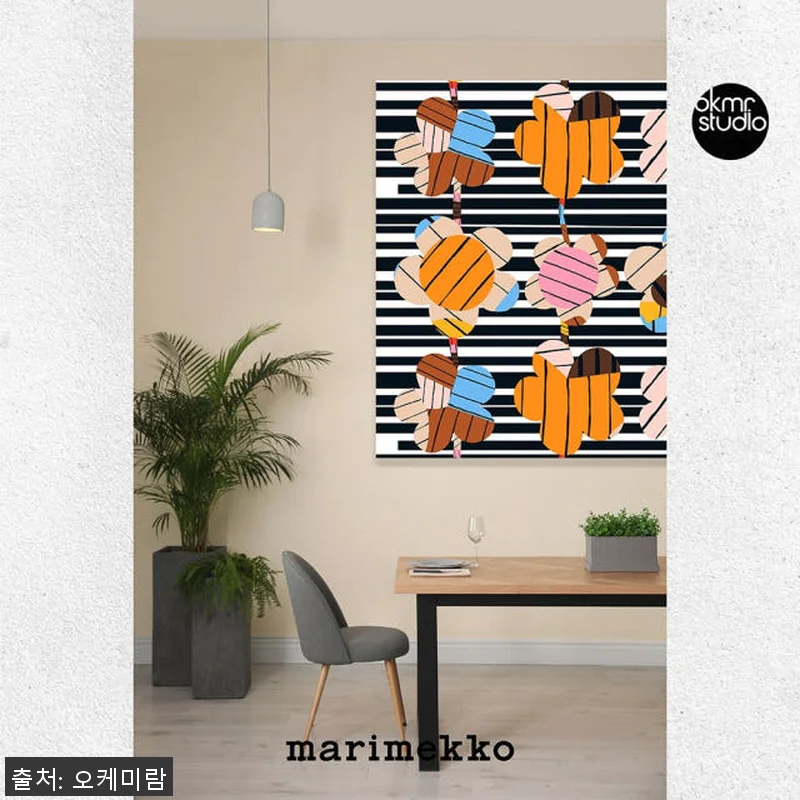 마리메꼬 썸머 캔버스 대형 거실 인테 관련 이미지 2
