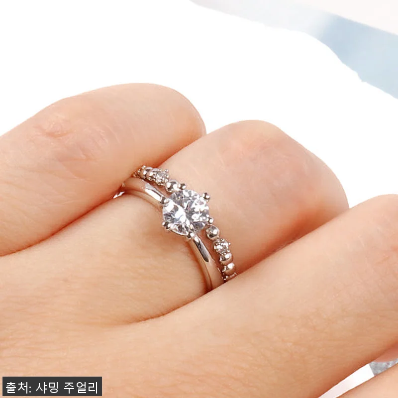 3부 5부 다이아 반지 천연 GIA 관련 이미지 2