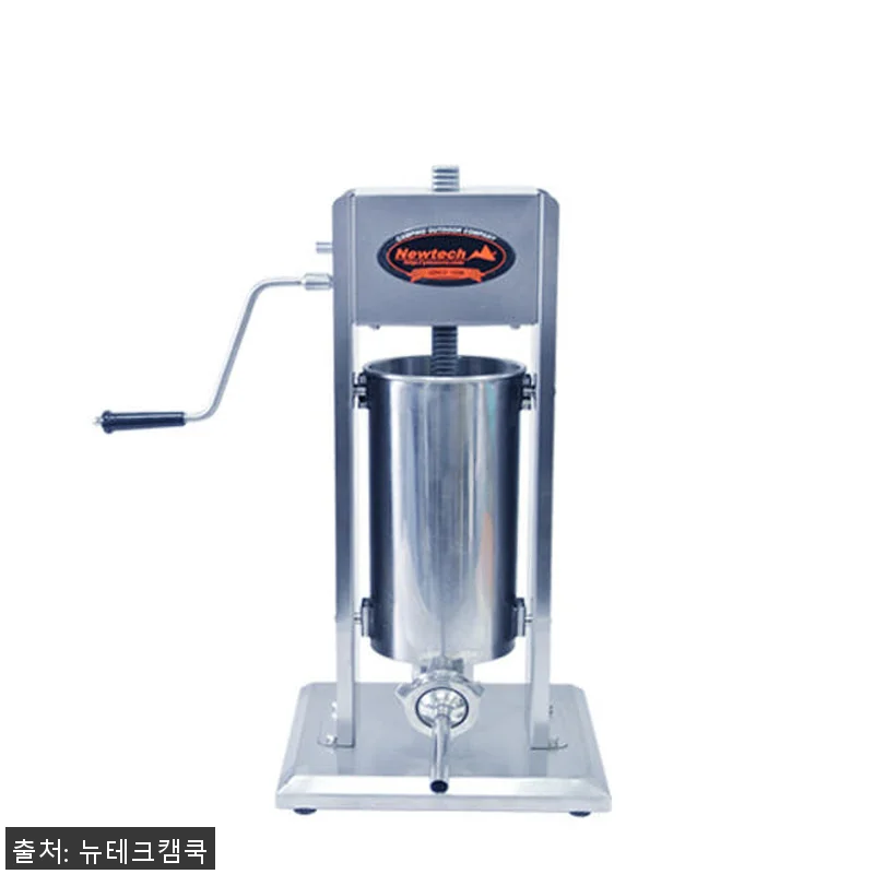 뉴테크캠쿡 소세지충진기 3kg 사용후 관련 이미지 1