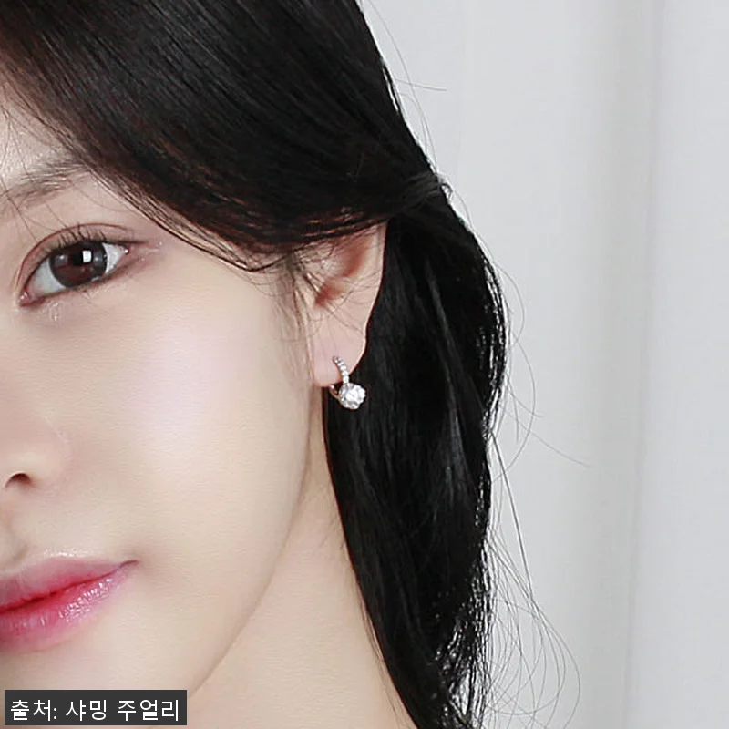 3부 다이아 귀걸이 천연 우신 G S 관련 이미지 2