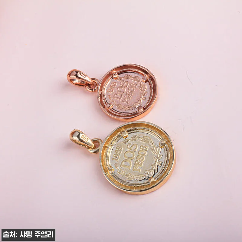 18K 엘리자베스 코인 커팅 펜던트 관련 이미지 3