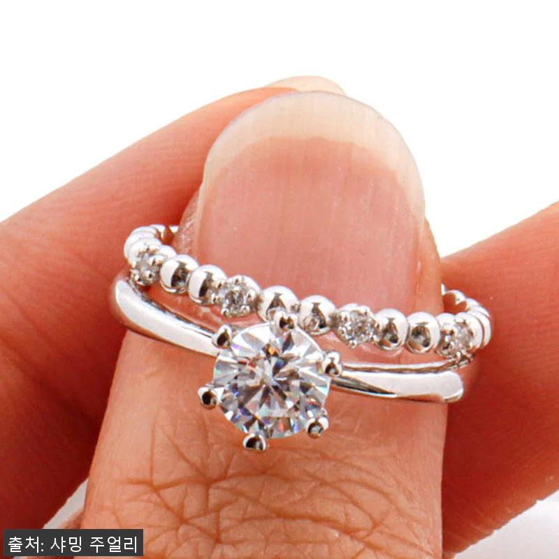 3부 5부 다이아 반지 천연 GIA 관련 이미지 3