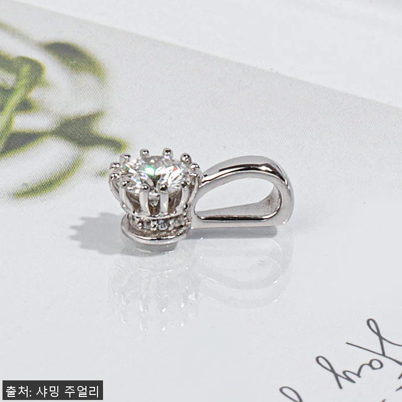 5부 천연 다이아 펜던트 목걸이 사용 관련 이미지 3