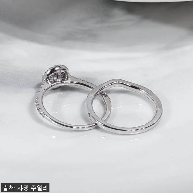 3부 다이아 반지 천연 GIA F S 관련 이미지 3