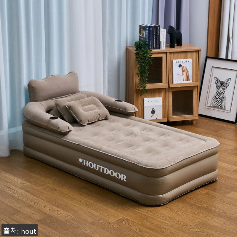 하웃도어 캠핑 에어 매트 침대 자충 관련 이미지 2