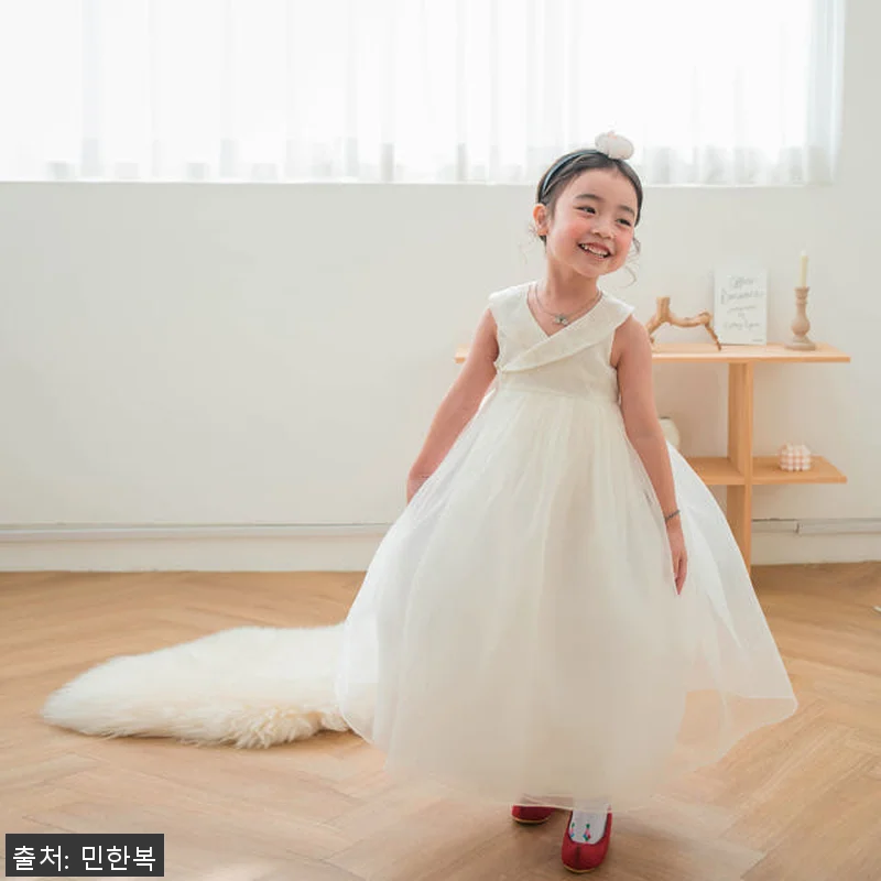 민한복 하양송이 프리미엄 한복 사용후 관련 이미지 3