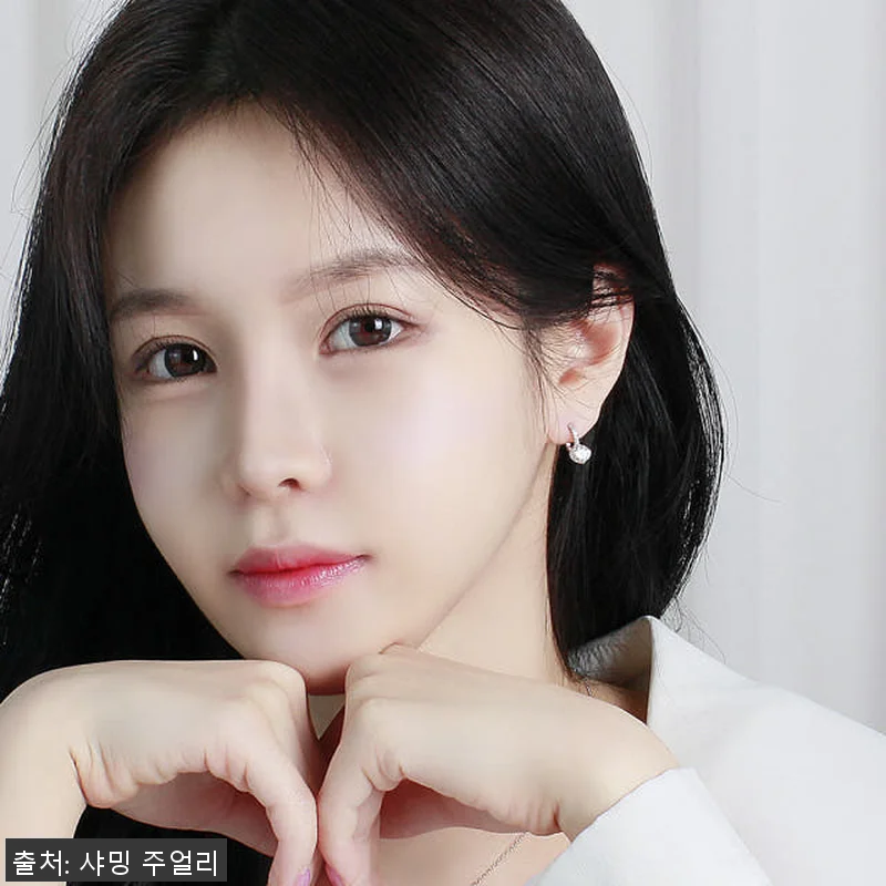 3부 다이아 귀걸이 천연 우신 G S 관련 이미지 3