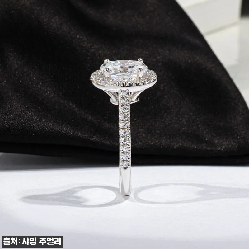 2캐럿 오벌 다이아 반지 IGI 랩 관련 이미지 4