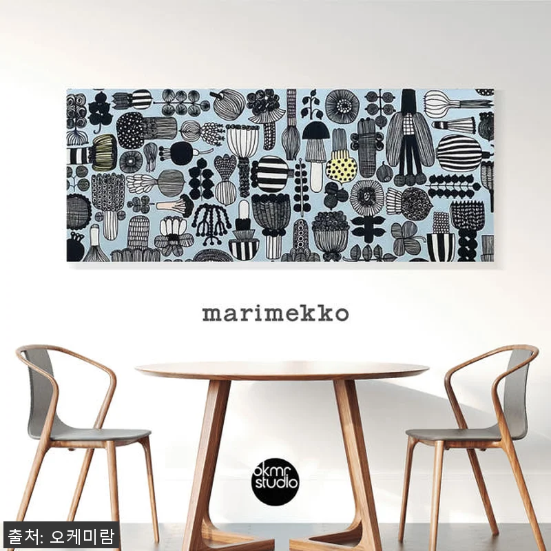 마리메꼬 피크닉 블루 캔버스 대형 거 관련 이미지 4